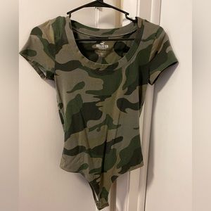 Hollister Camo Bodysuit